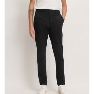NWT Everlane The Performance Athletic Chino Uniform In Black Size 33x32
